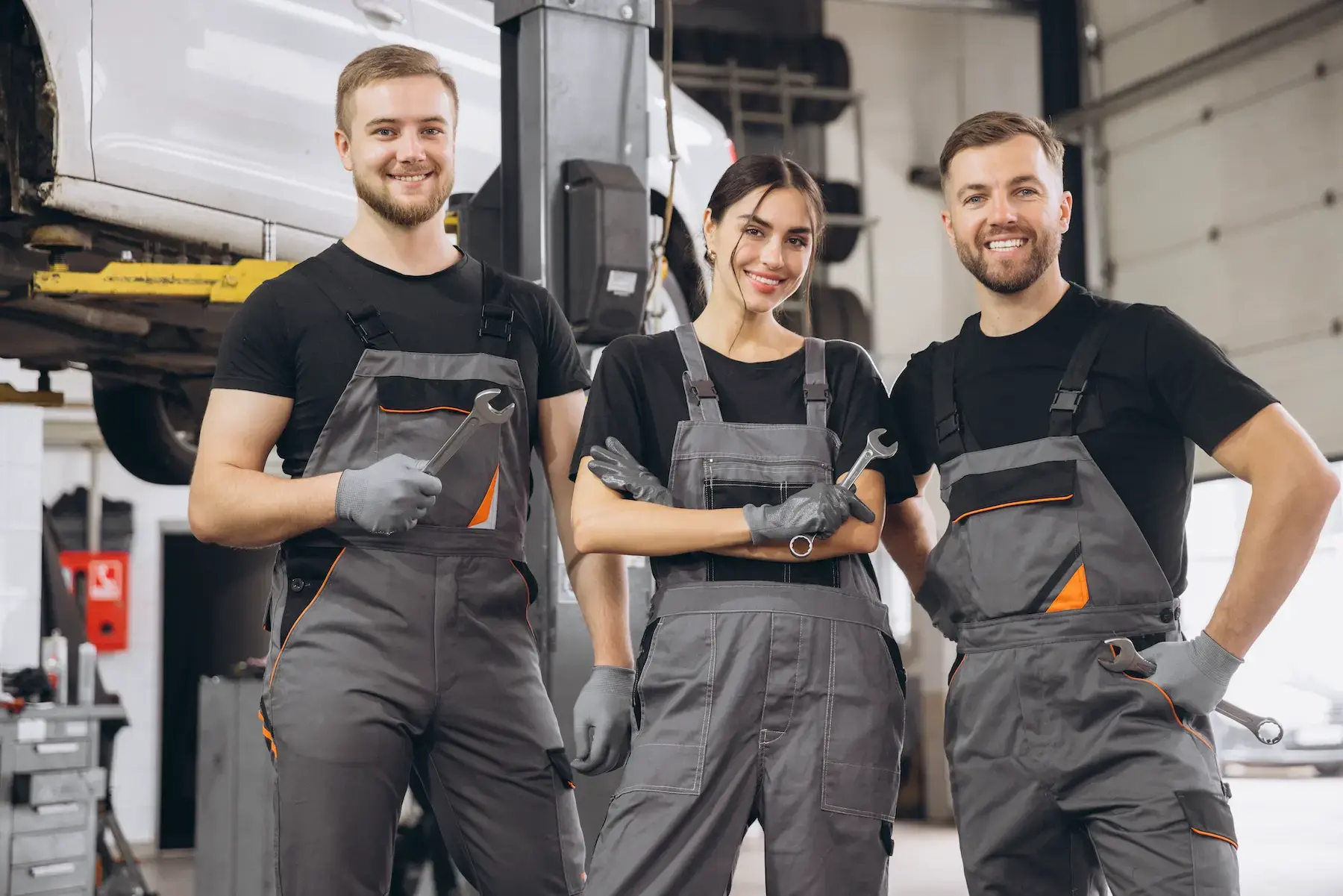 Kfz-Werkstatt Team